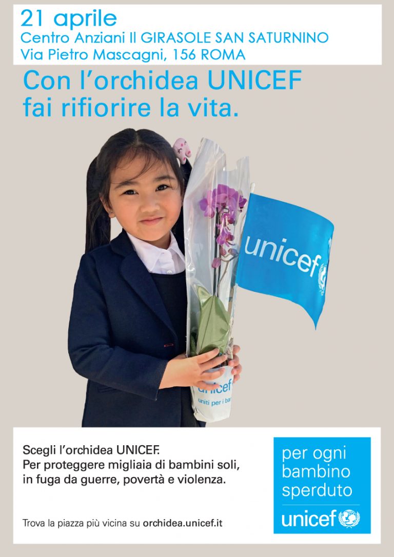 Orchidee UNICEF al Girasole